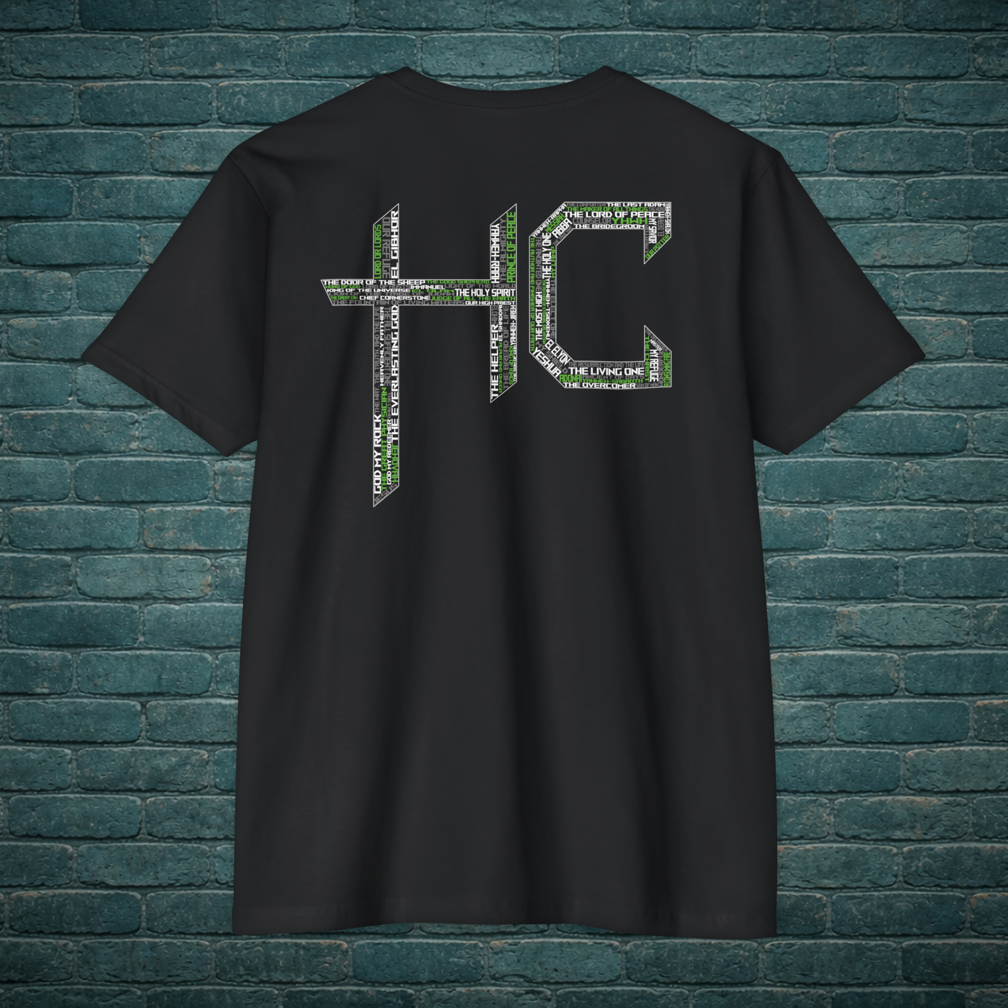 Green Names of God T-Shirt
