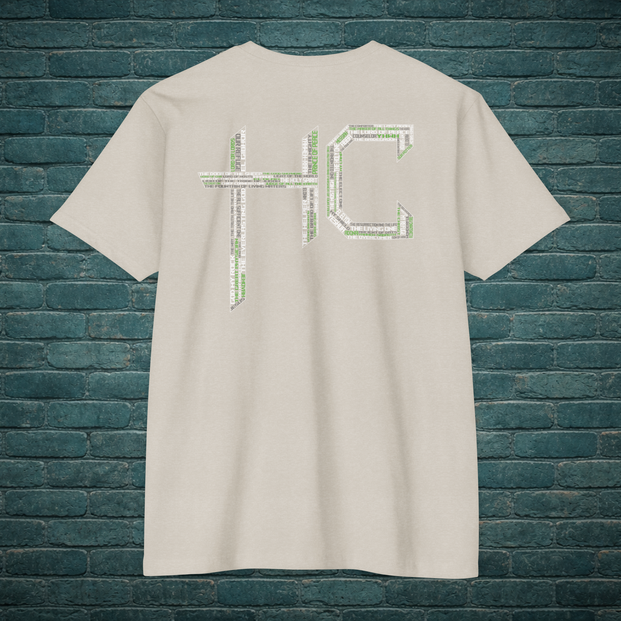 Green Names of God T-Shirt