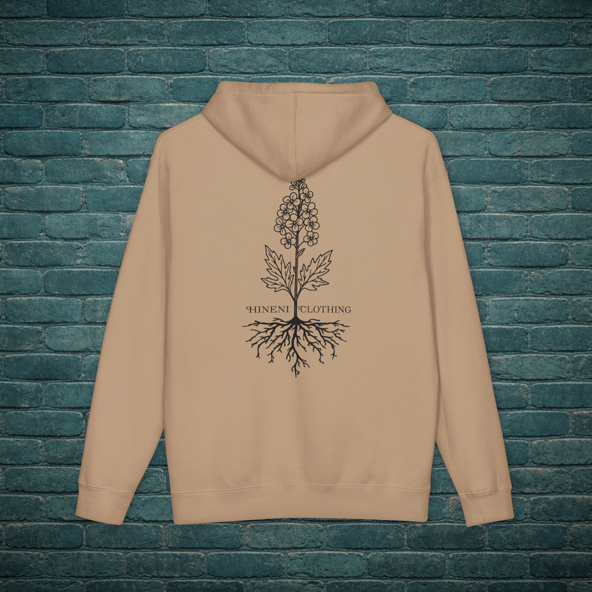 Mustard Plant Roots Hoodie